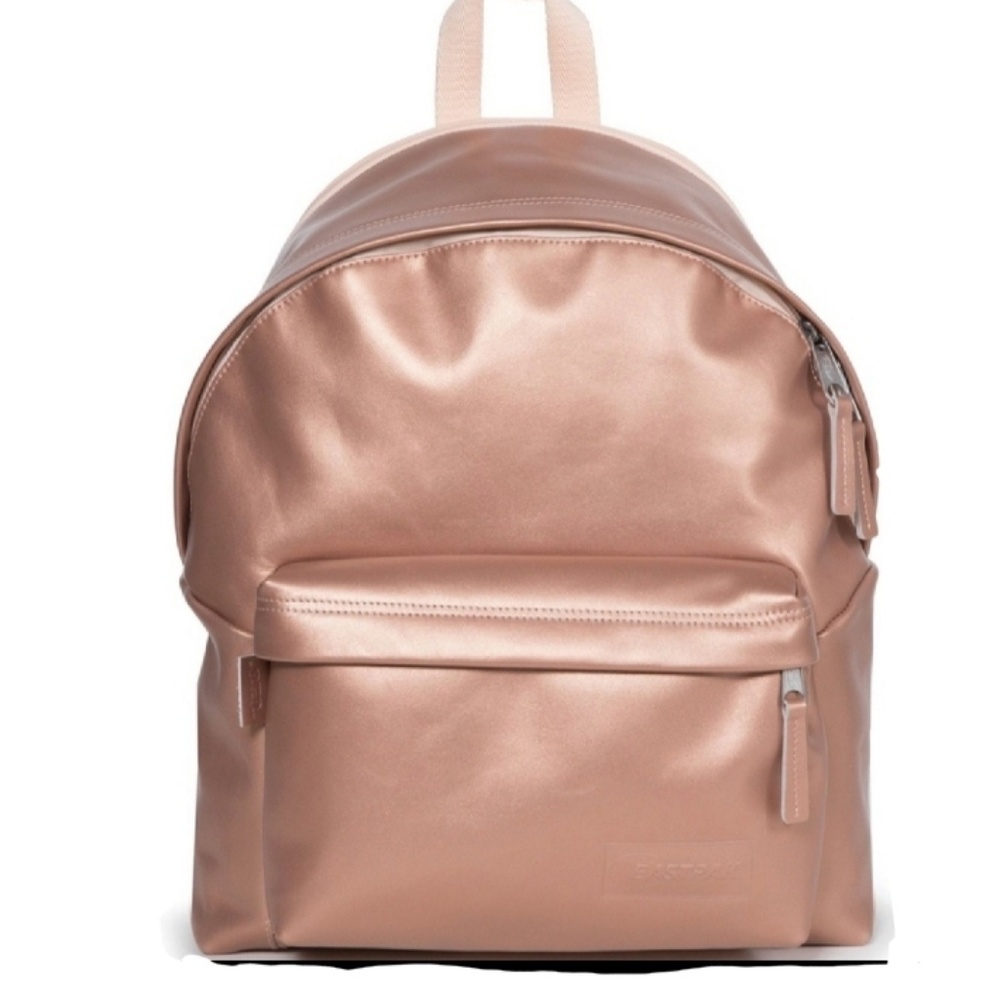 Eastpak Leather Rose Gold Backpack